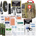 Survival First Aid Kit 250 PCS IFAK EMT Molle Pouch - Compact Gear