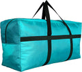 Extra Large Storage Duffle Bag with Zippers and Handles - Big Foldable