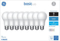 GE Basic Light Bulbs 60 Watt Replacement Daylight A19 (8 Pack)