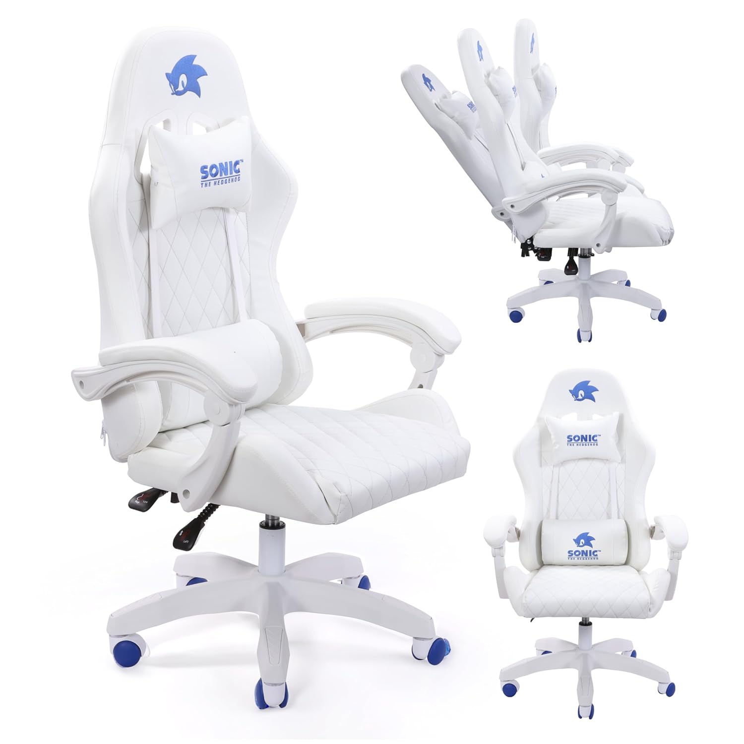 Sonic the Hedgehog Gaming Chair - Premium PU Leather Comfort