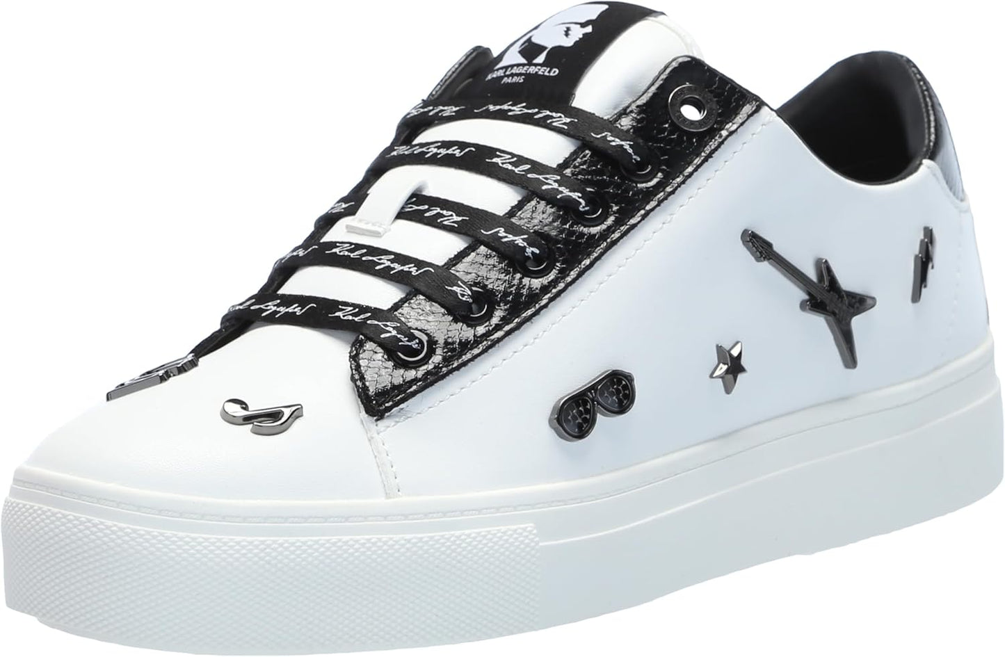KARL LAGERFELD Women's Cate Pins Platform Sneakers Review