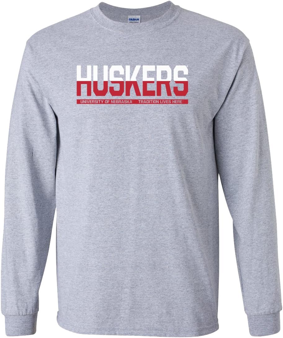 CornBorn Nebraska Huskers Long Sleeve T-Shirts for Fans