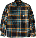 Carhartt Men's Rugged Flex Relaxed Fit Midweight Flannel Shirt - Built
