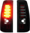 LED Tail Lights for Chevy Silverado and GMC Sierra 2003-2007 - Bright