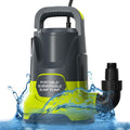 Portable Sump Pump 1.5 HP Submersible Water Pump - 5500 GPH Draining