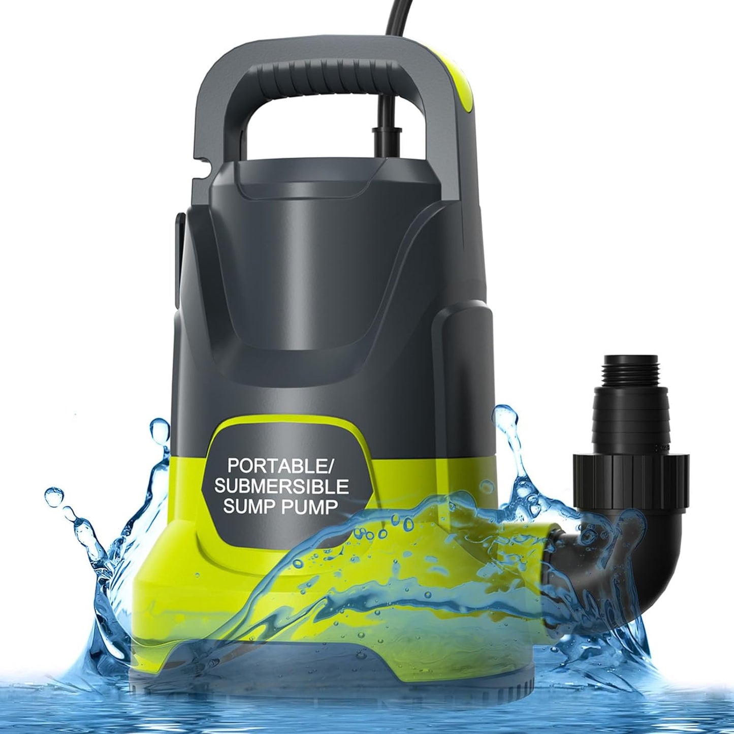 Portable Sump Pump 1.5 HP for Efficient Water Draining Tasks