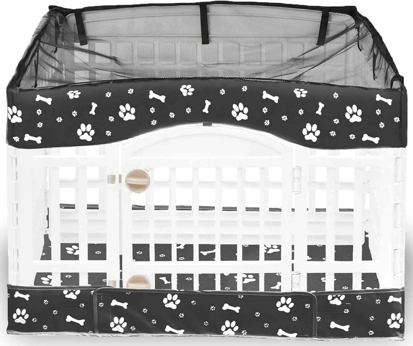 Durable Dog Playpen Cover and Bottom Pad for 36 Inch Playpens