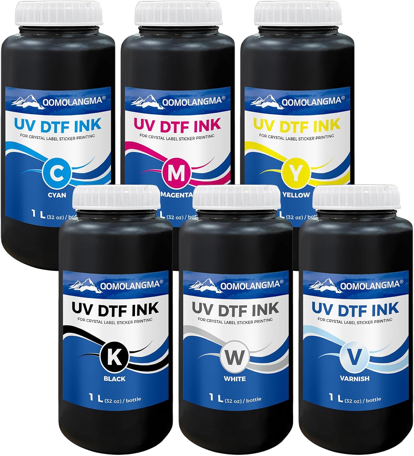 Vivid Black DTF Printer Ink for Crisp Label Prints