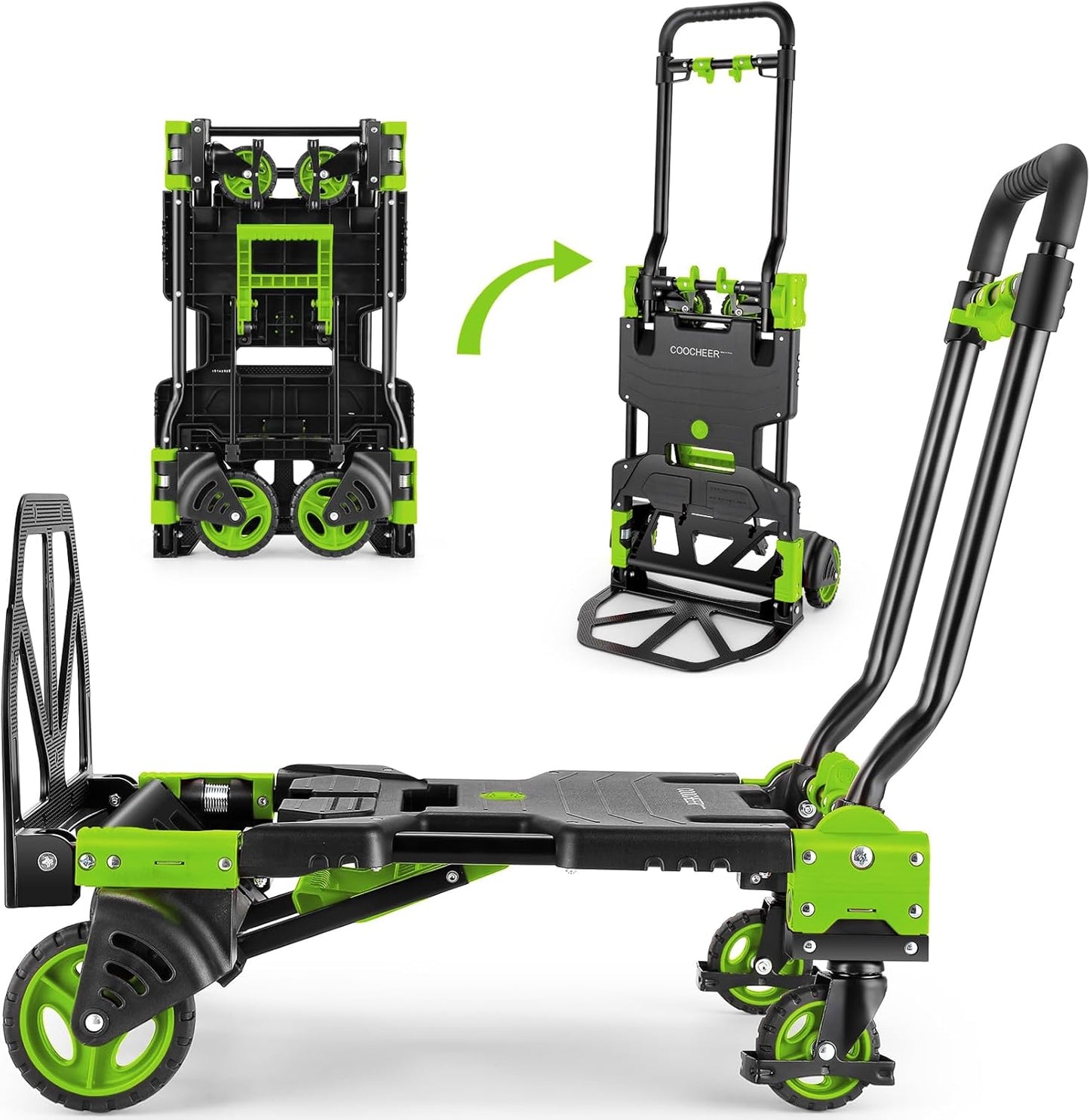 330LB Folding Hand Truck for Heavy Duty Carrying and Moving