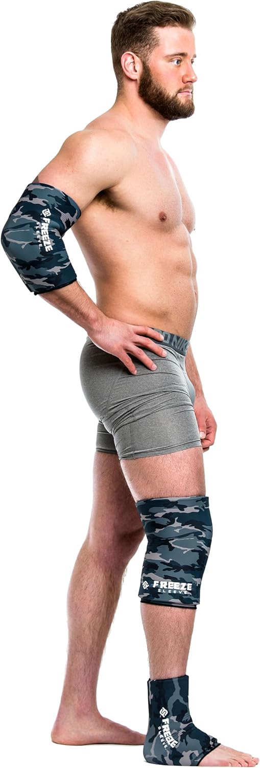 FreezeSleeve Ice and Heat Therapy Sleeve for Pain Relief