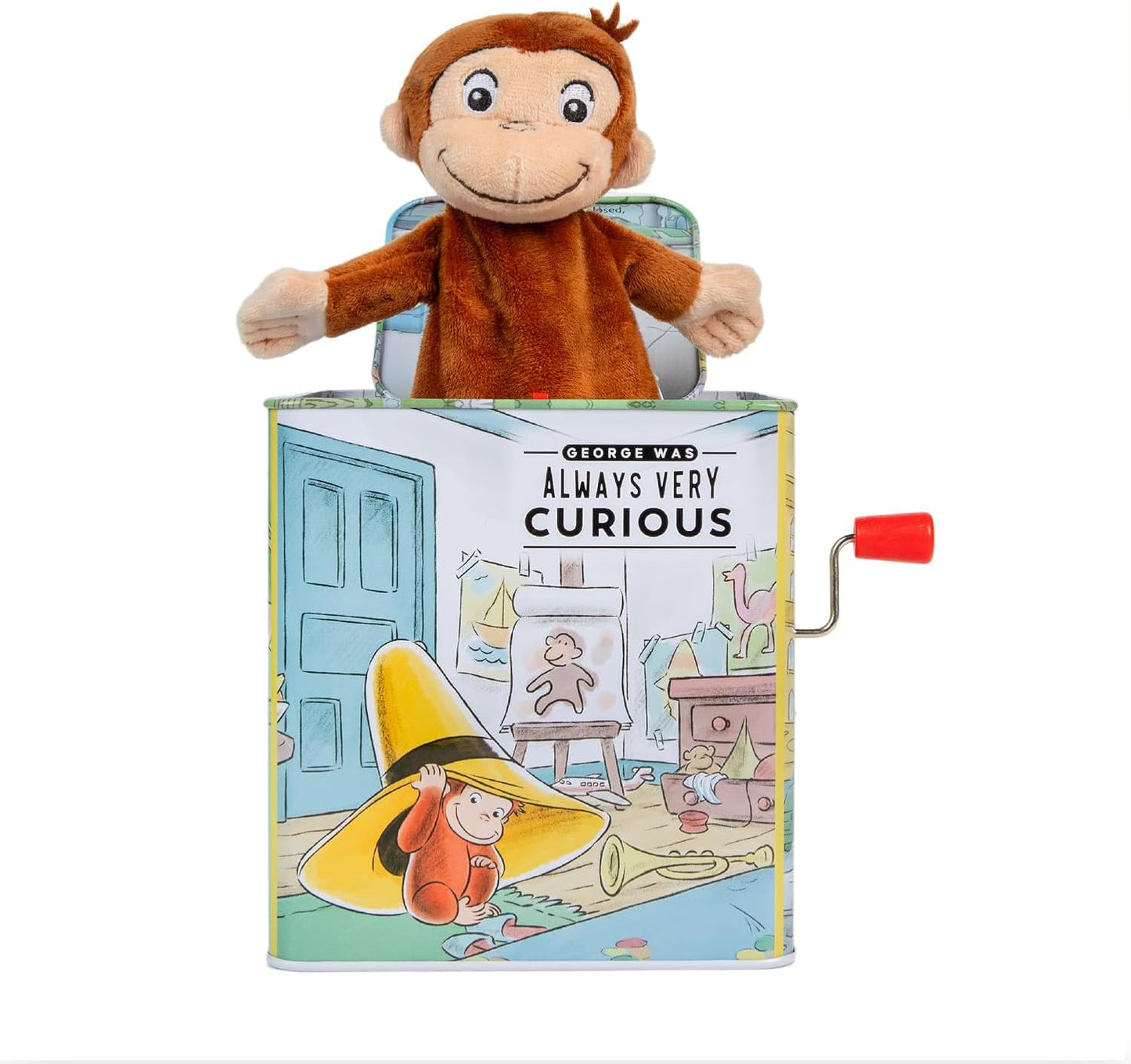 Curious George Jack-in-The-Box Musical Toy for Babies Fun