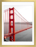 18x24 Gold Picture Frame for 16x20 Photo - Modern Wall Frame