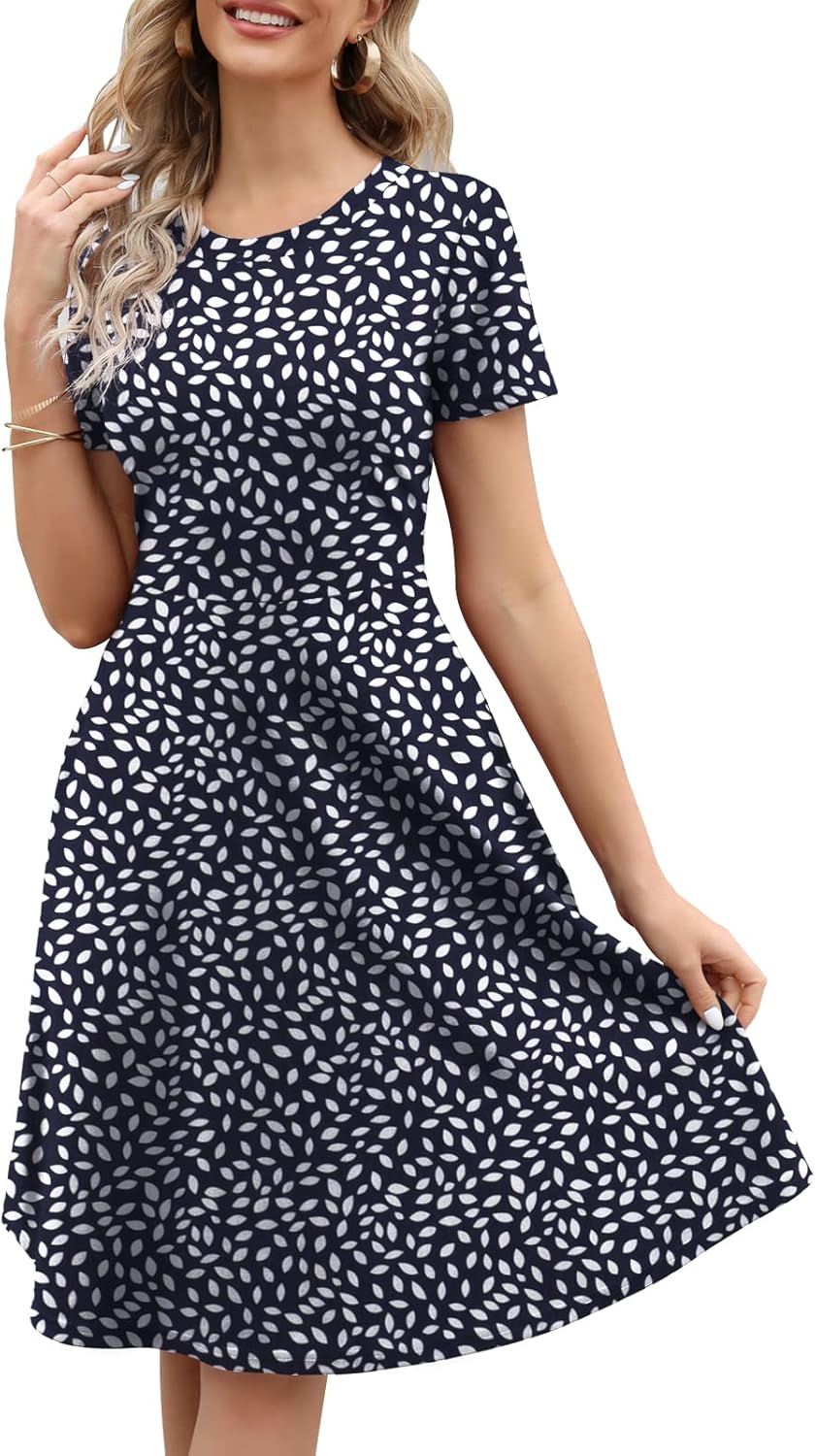 Women's Elegant Knee Length Dresses for Vintage Style Lovers