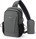ECOHUB Anti-Theft Crossbody Bag for Travel and Hiking