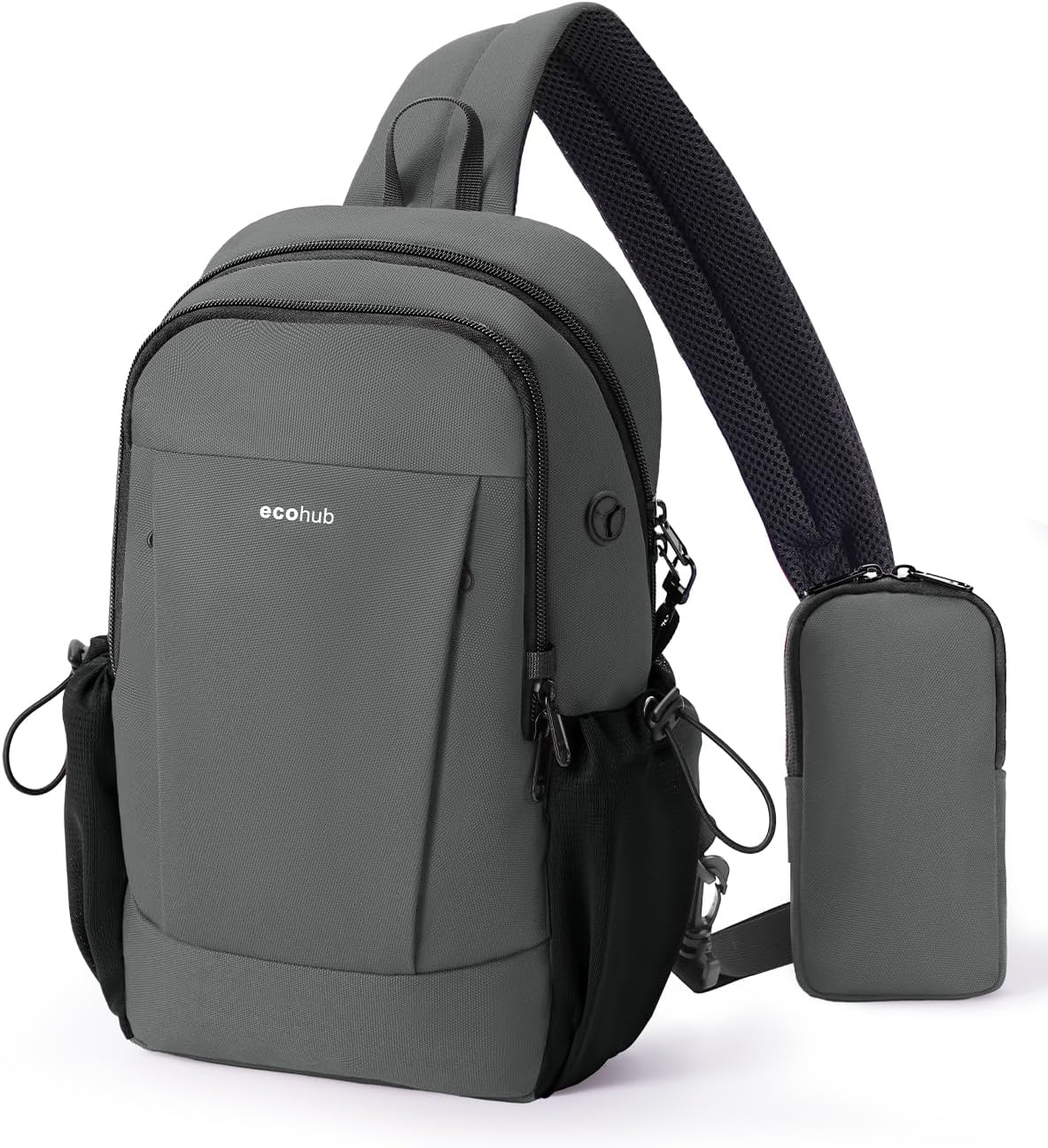 ECOHUB Anti-Theft Crossbody Bag for Travel and Hiking