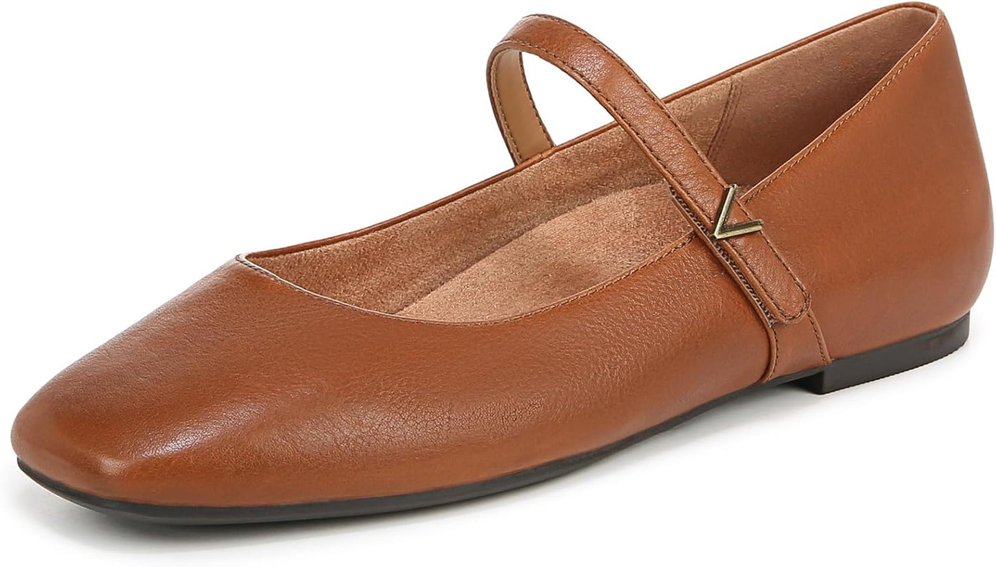 Vionic Women's Alameda Mary Jane Flat with Arch Support