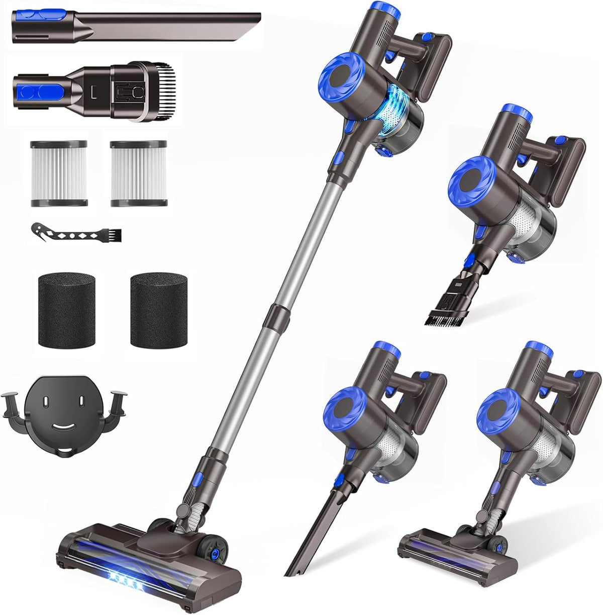 Cordless Vacuum Cleaner with Super Power Suction for Homes