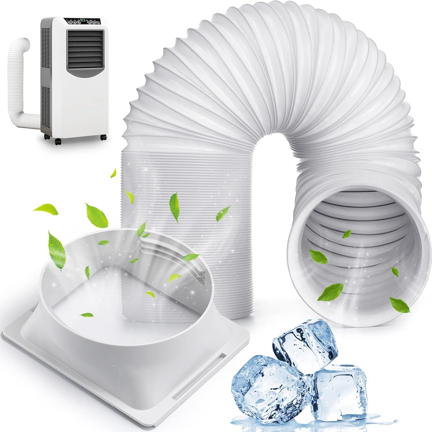 Portable Air Conditioner Exhaust Hose for Easy Installation