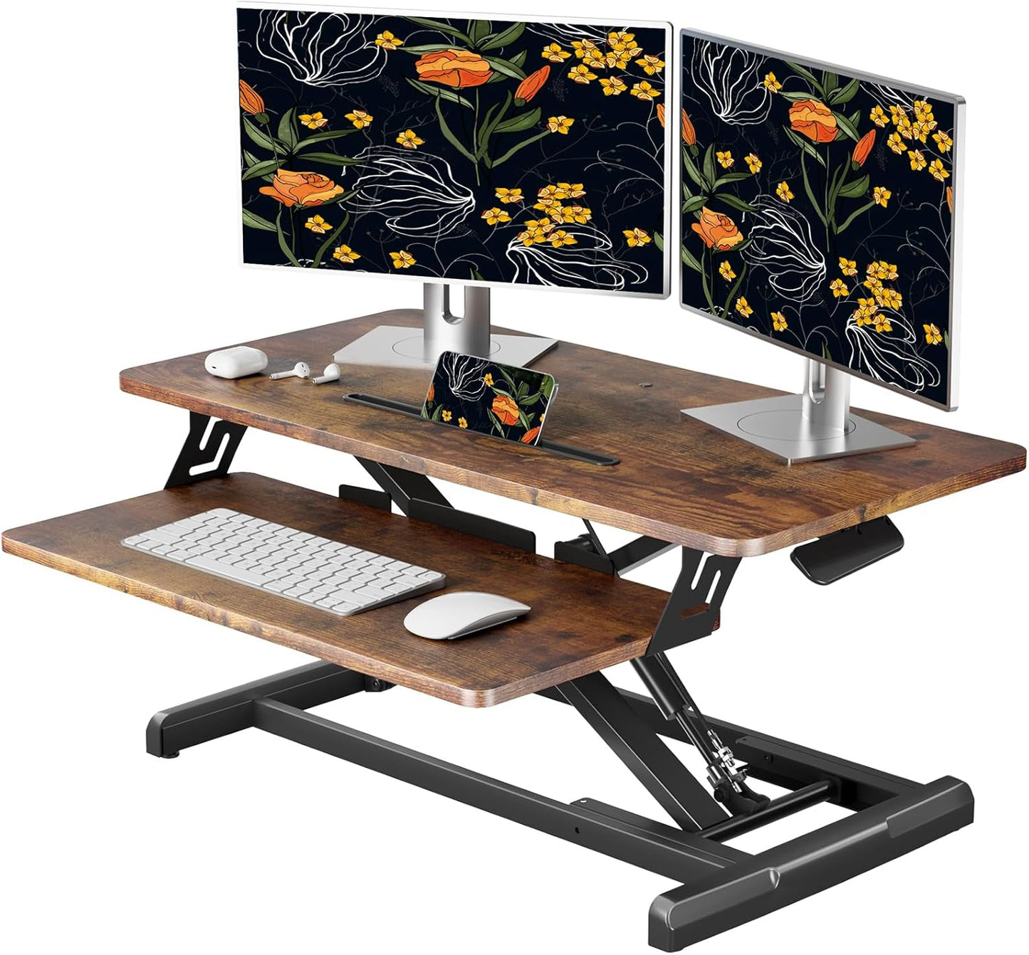 JOY worker Standing Desk Converter for Ergonomic Workstation Setup