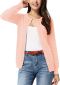 GRACE KARIN Women's Classic Long Sleeve Knit Cardigan - Versatile high