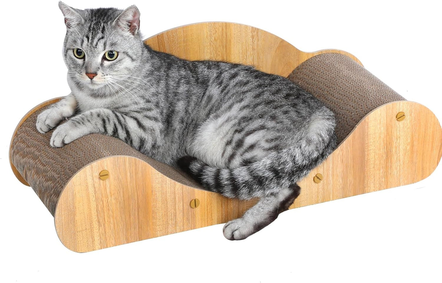 FluffyDream Cat Scratcher Cardboard - Cozy Shelter & Protector