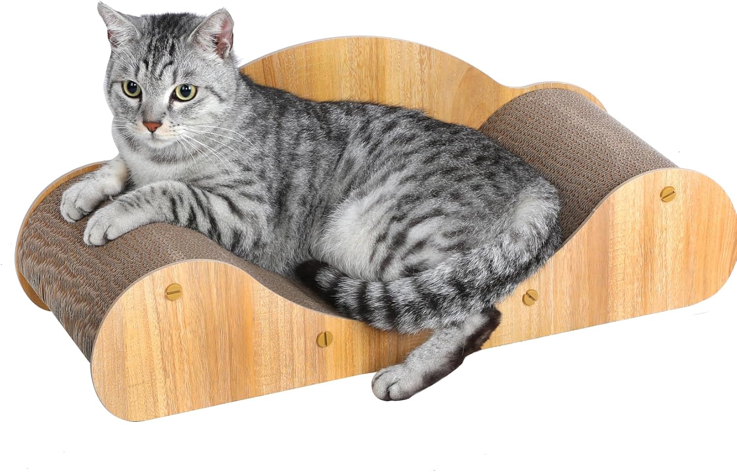 FluffyDream Cat Scratcher Cardboard - Cozy Shelter & Protector
