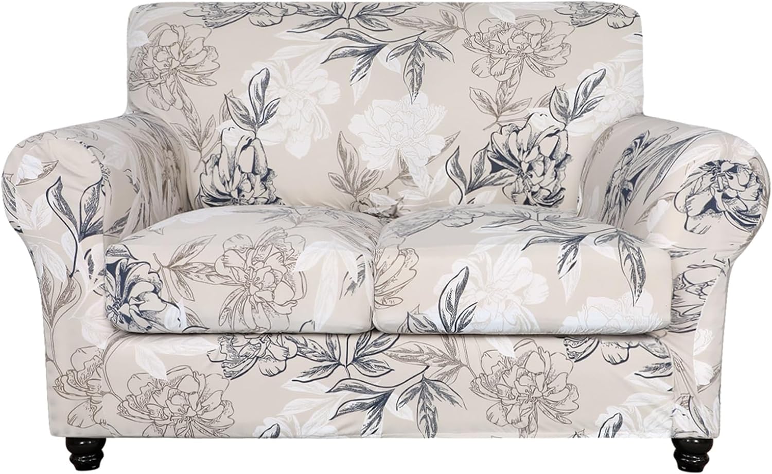 SearchI Stretch Sofa Cover Floral Pattern Loveseat Protector