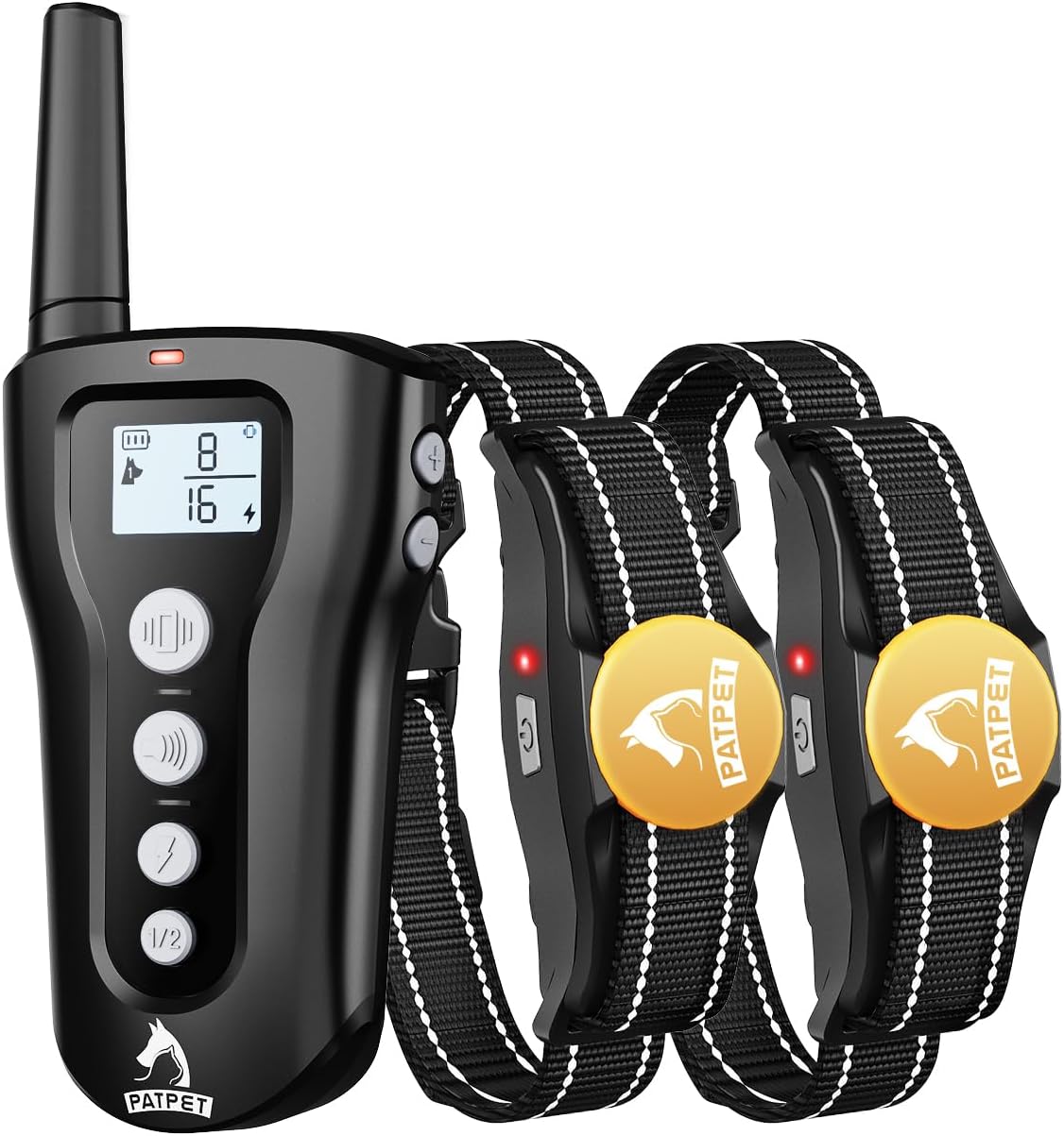 PATPET Dog Training Collar with Remote for All Dog Sizes