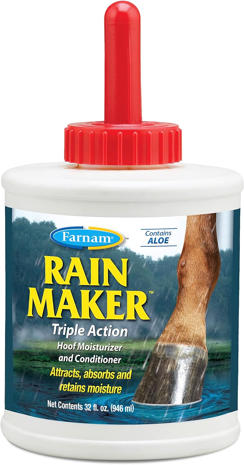 Farnam Rain Maker Hoof Oil for Horses - Moisturizer & Conditioner