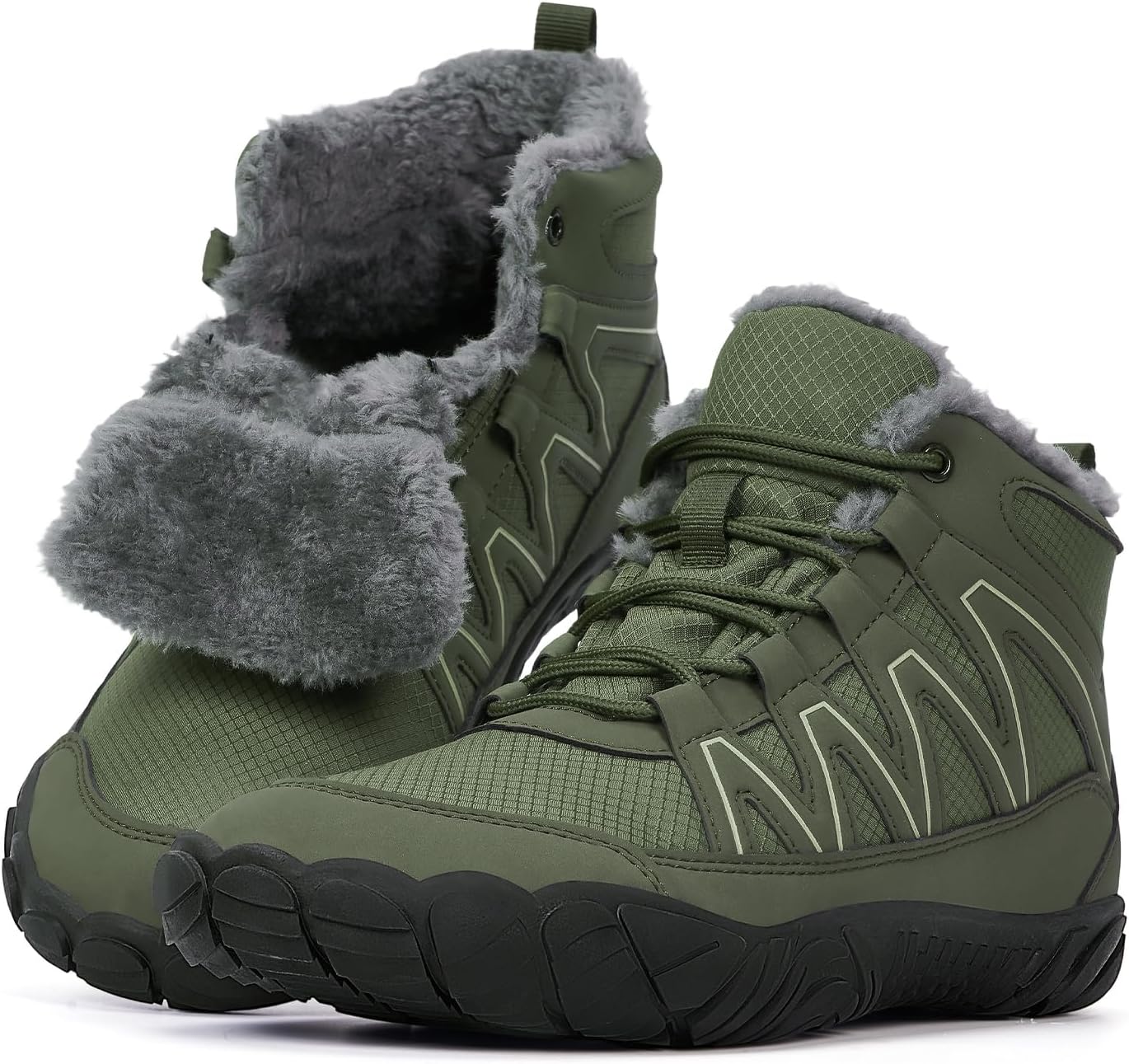 Winter Footwear Barefoot Shoes for Men and Women Hiking Boots