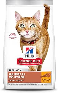 Hill's Science Diet Dry Cat Food for Hairball Control