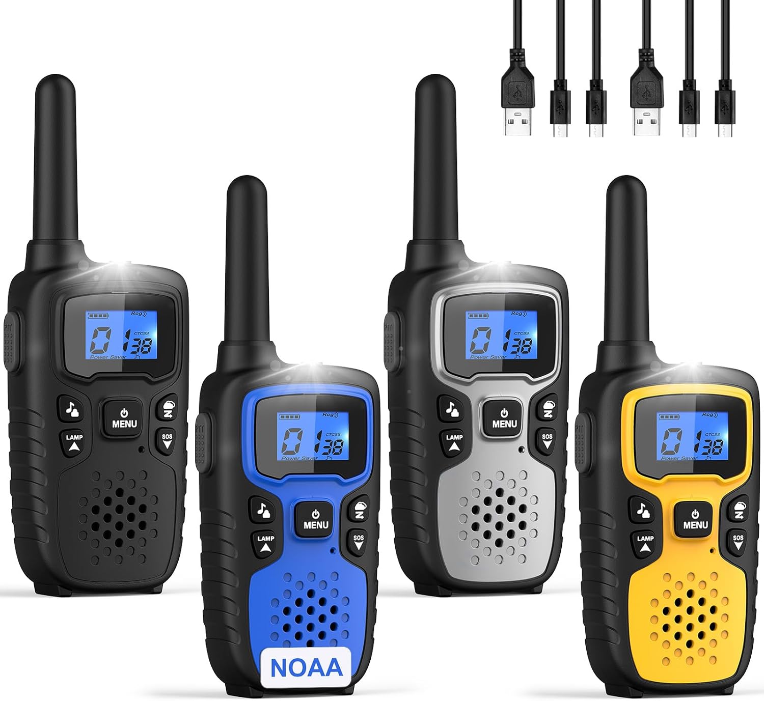 Wishouse Walkie Talkies for Adults Long Range Rechargeable