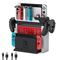 Switch Game Storage with Controller Charger for Nintendo Switch - 6