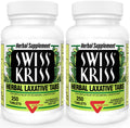 Swiss Kriss Herbal Laxative Tablets Pack of 2 - Natural Constipation