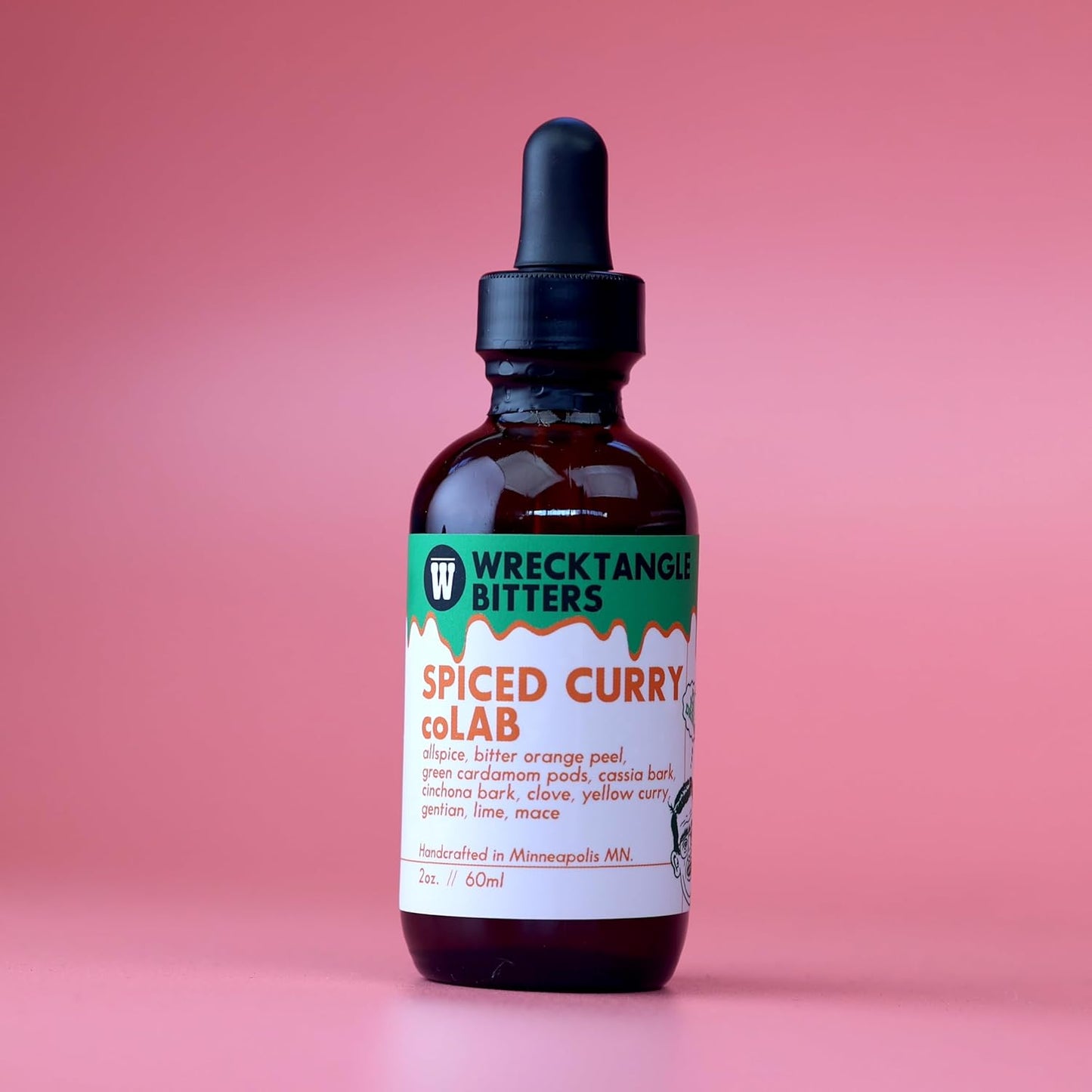 Wrecktangle Bitters Spiced Curry, 2 oz