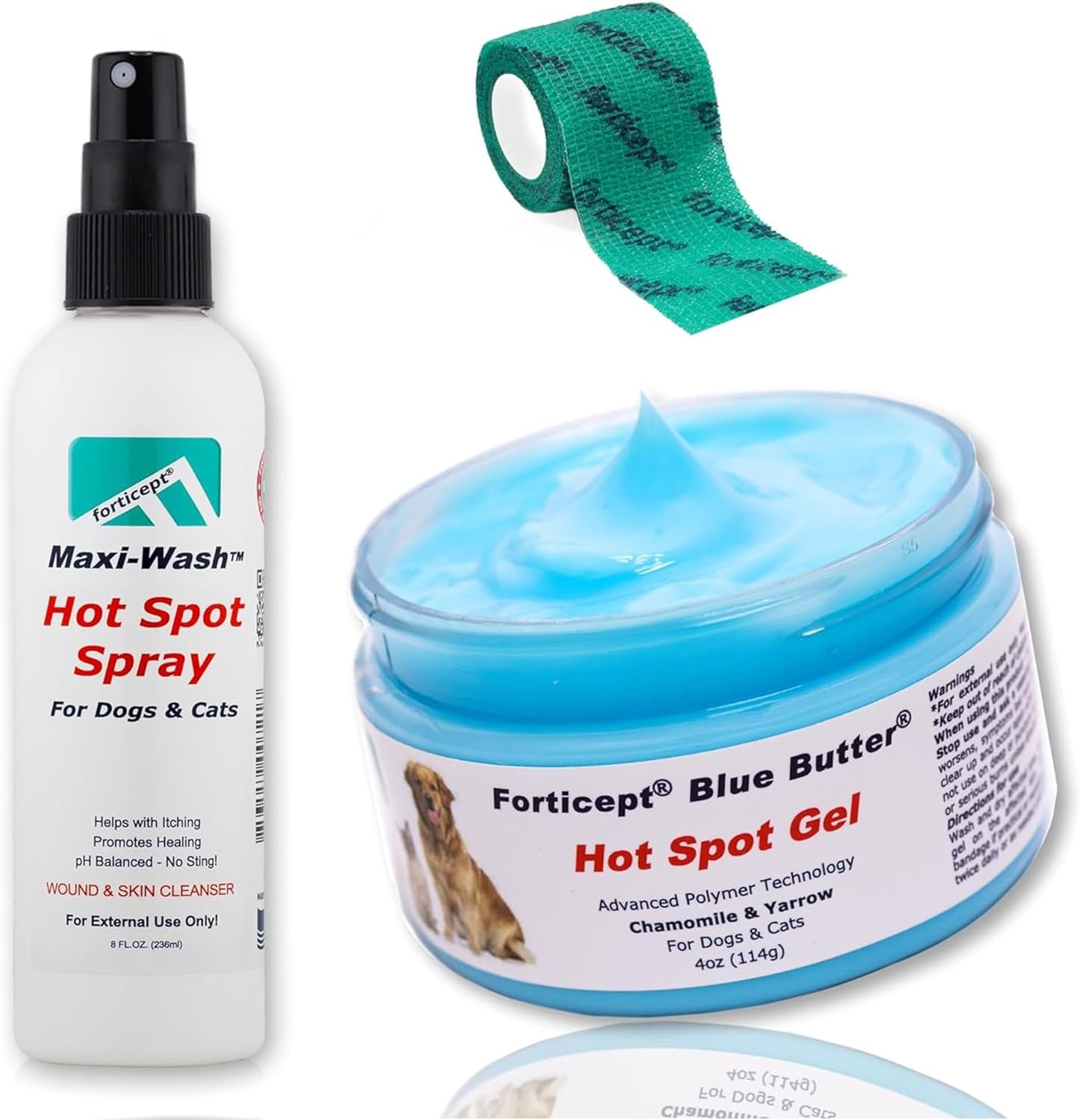Forticept Hot Spot Treatment and Wound Care Kit for Pets