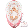 Baby Lounger for Newborn 0-24 Months - Breathable Reversible Nest
