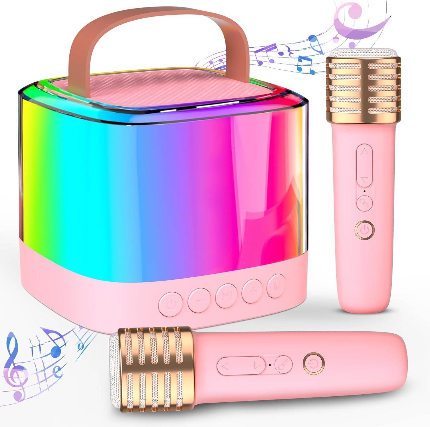 Wireless Karaoke Fun for Kids & Adults, Pink TAEMVV