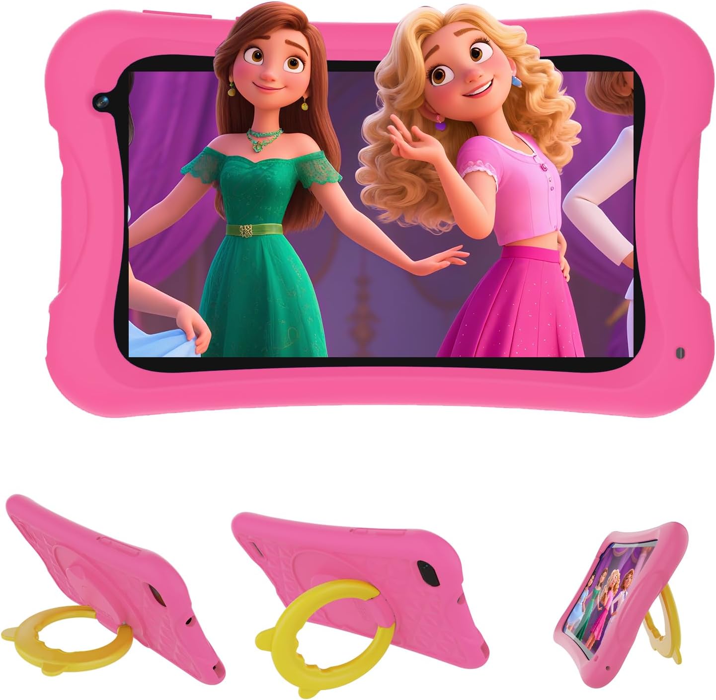 DigiLand 7 Inch Kids Tablet for Ages 3-8 with Dual Cameras