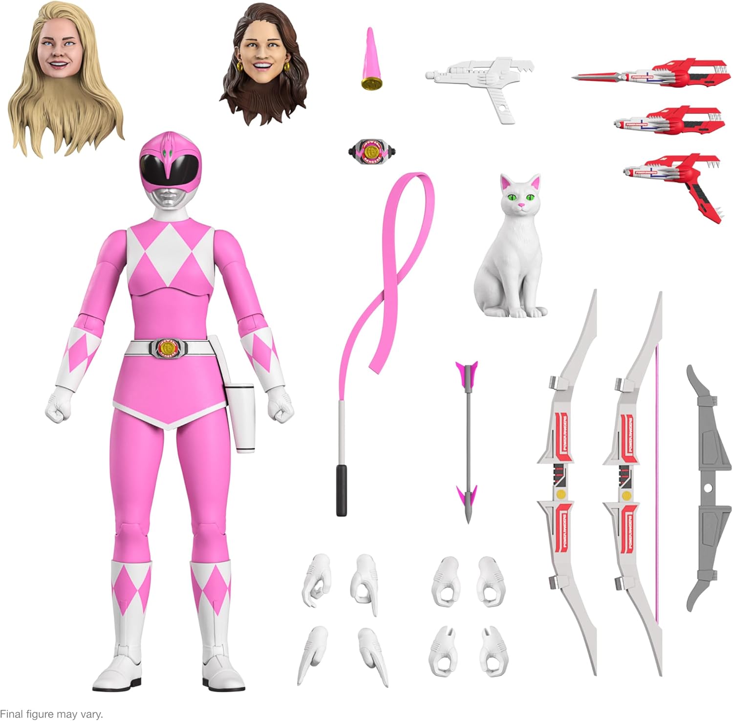 Super7 ULTIMATES! Mighty Morphin Power Rangers Pink Ranger Figure