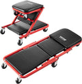Foldable Z Garage Creeper 36 in - Convertible Creeper and Seat
