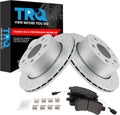 Rear Brake Pad & Rotor Kit Performance Ceramic G-Coated - Reliable