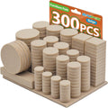 Furniture Pads 300 Pack Premium Felt Floor Protectors - Beige