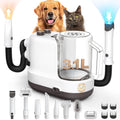 Dog Grooming Vacuum & Pet Hair Dryer Grooming Kit - 9 in 1 Groomer