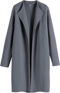 ANRABESS Womens Long Cardigans Sweater 2025 - Versatile Fall Trench