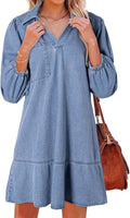 Dokotoo Denim Dress for Women: Chic Fall Casual Style
