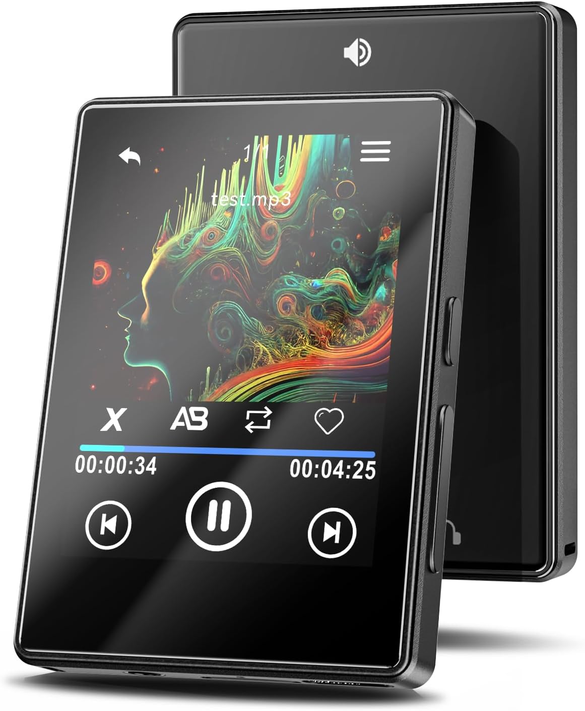 Portable Hi-Fi Bluetooth MP3 Player - EAKKOR