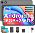 Android 15 Tablet with Keyboard - 26GB RAM 256GB ROM 10in