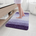 Cozy Microfiber Bathroom Mats by Arotive - Soft and Non-Skid