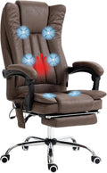 Vinsetto High Back Massage Office Chair with Heat